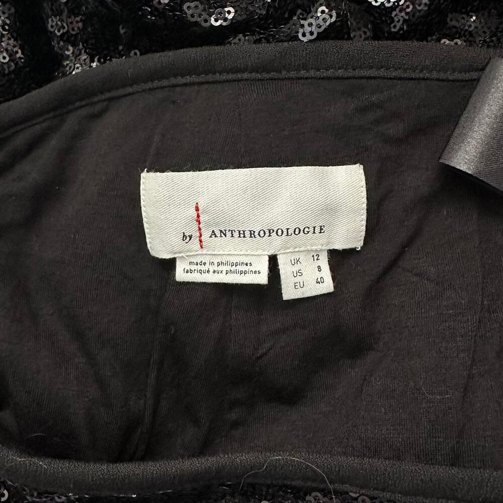 Anthropologie Black Sequin Pants - Picture 5 of 5